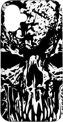 Vista 23 de Grindcore Occult Horror Skull Art Death Metal Thrash Metal Case for iPhone 16