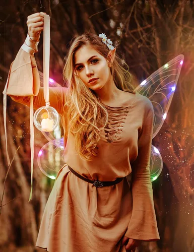 Vista 7 de caretoto LED Fairy Wings for Adults Girls Light Up Sparkling Sheer Wings Halloween Fairy Costume Angel Wings