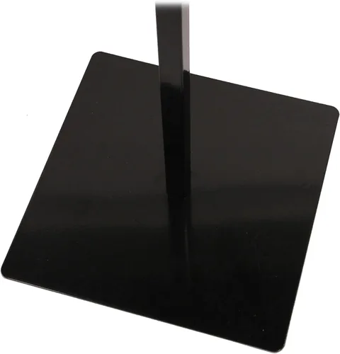 Vista 8 de SSWBasics Soporte ajustable de metal negro para pancartas - Negro - Se adapta a pancartas de 2 x 6