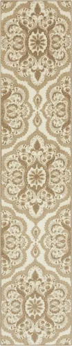 Vista 31 de Maples Rugs Vivian Medallion - Alfombra de área, fabricada en Estados Unidos, lavable, antideslizante, alfombra de interior para cocina, entrada