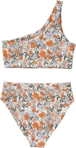 Vista 40 de MOOSLOVER Traje de baño de dos piezas con corte alto y cintura alta para mujer