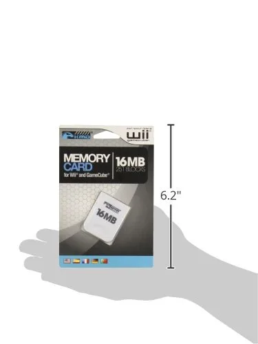 Vista 3 de KMD WiiGamecube Komodo Memory Card 16MB 251 Blocks
