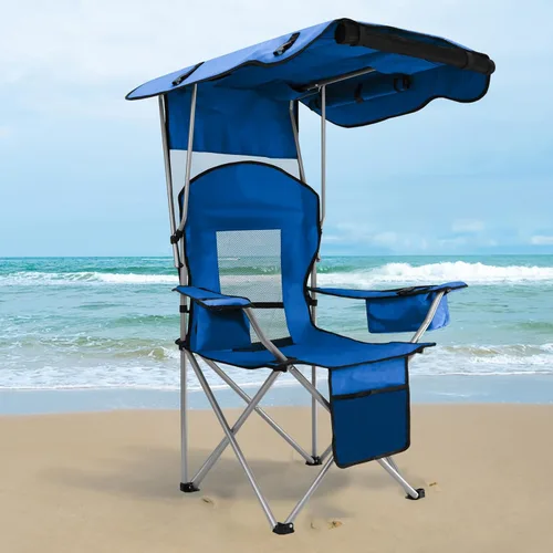 Vista 7 de Silla de camping, silla plegable portátil para interiores y exteriores