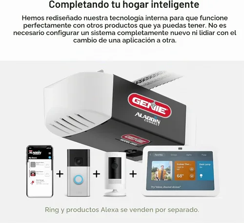 Vista 2 de Genie Chain Glide Connect Essentials - Abridor inteligente de puerta
