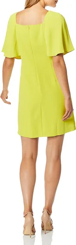 Vista 2 de Trina Turk Vestido de manga corta plisado escénico para mujer