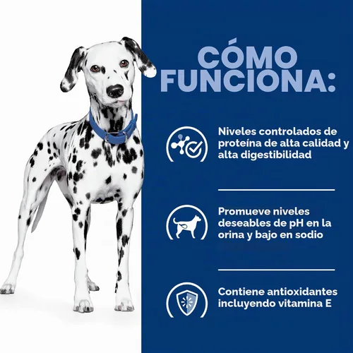 Vista 5 de Hill's Prescription Diet u/d Urinary Care Alimento seco para perros, dieta veterinaria, bolsa de 8.5 libras