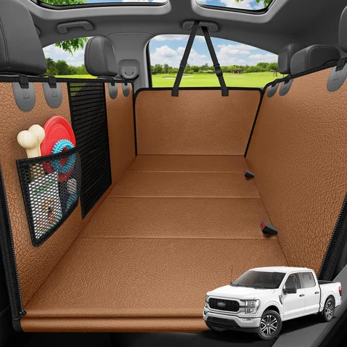 Vista 18 de URPOWER Funda de asiento para perro, hamaca 100% impermeable, 600D, resistente, a prueba de arañazos, antideslizante, duradera, suave