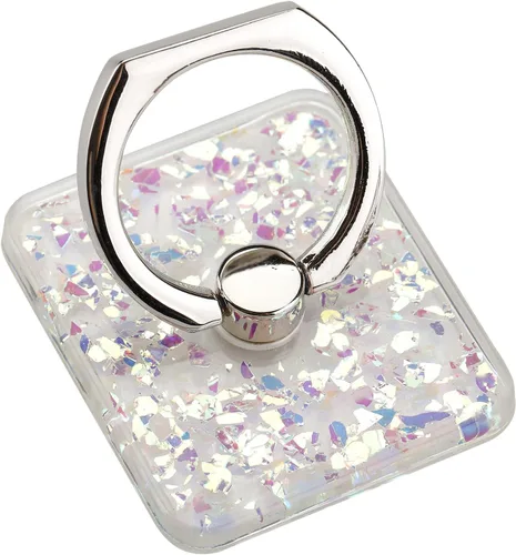 Vista 15 de LAX Gadgets - Soporte para anillo de teléfono celular, anillo de dedo para funda de teléfono, agarre trasero seguro de rotación de 360°, soporte