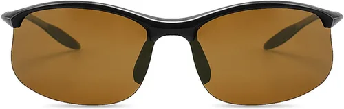 Vista 4 de JULI - Lentes de sol deportivos polarizados para hombres y mujeres, marco irrompible Tr90 para correr, pescar, béisbol, conducir, MJ8002
