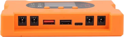 Vista 6 de Controlador de carga solar Dual USB tipo C de carga rápida Panel solar Regulador de batería Dc5521 Interfaz 12v/24v Adaptación automática (10A)