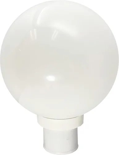 Vista 12 de KASTLITE Accesorio de iluminación combinado de poste de lámpara Lente acrílica transparente de 10 pulgadas con instalador negro y montaje