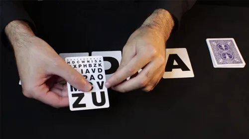 Vista 5 de MJM Cartas de juego rojas de letras especiales de bicicleta (más 10 efectos en línea)