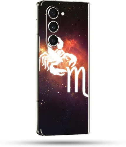 Vista 69 de MightySkins Skin compatible con Samsung Galaxy Z Fold 5 - Puppy Fall Funda protectora de vinilo duradera y única Fácil de aplicar, quitar
