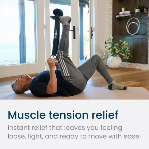 Vista 7 de MyoSphere - Pelota de masaje con vibración para estimulación de tejido profundo, alivio de tensión muscular y reducción del estrés, tu terapeuta