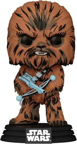 Vista 4 de Funko Star Wars: Retro Series - Chewbacca, edición especial exclusivo de vinilo Bobblehead #570