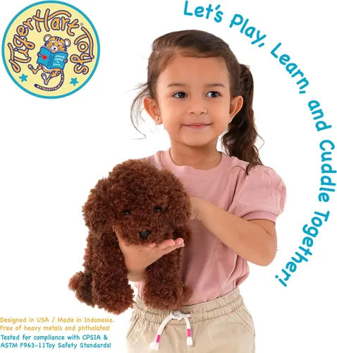 Vista 3 de TigerHart Laurel La Labradoodle - Peluche de 12 pulgadas / 30.48 cm de felpa