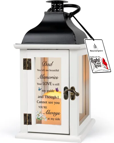 Vista 7 de Linterna conmemorativa – Regalos de condolencia por duelo por la pérdida de un ser querido, regalos conmemorativos de recuerdo por la pérdida