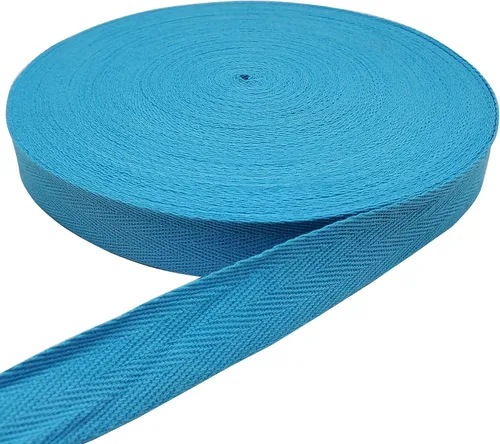 Vista 25 de Cinta de espiga de 50 yardas, cinta de algodón para coser (beige, 1 pulgada) Materiales respetuosos con el medio ambiente, suaves