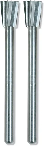 Vista 40 de Dremel 194 Broca de tallado para herramienta rotativa, perfecta para madera, plástico y metales blandos, plata
