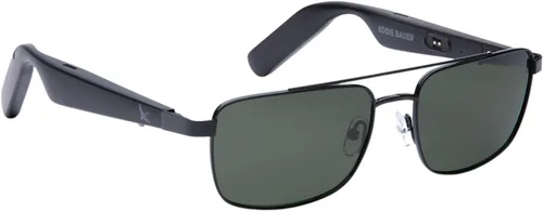 Vista 7 de Eddie Bauer Anteojos Inteligentes para Hombre con Bluetooth, Anteojos Inteligentes con Lentes Polarizadas UV400, Altavoces de Oreja Abierta