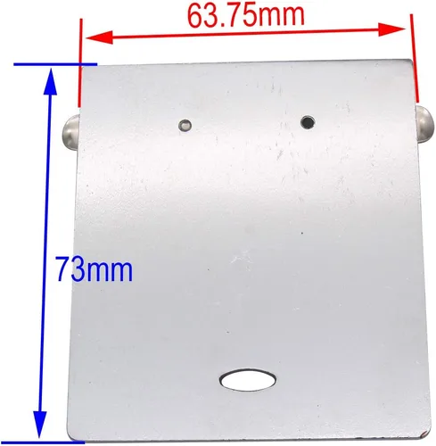 Vista 3 de CKPSMS Marca - # 15147 2PCS UNIVERSAL BOBBIN CUBIERTA DE LA PLACA DE DESLIZAMIENTO 2 7/8" X 2 1/2" Compatible con MUCHOS SINGER 15