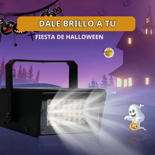 Vista 3 de ENUOLI Mini luz estroboscópica - 32 bombillas LED superbrillantes (32 LED, 1 paquete)