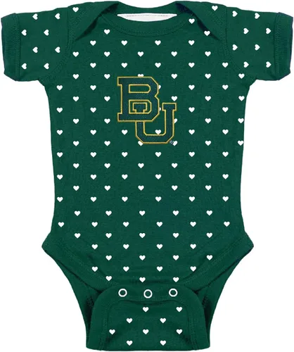 Vista 3 de Two Feet Ahead Corazones, mameluco para bebé, ropa para bebés recién nacidos, Azul
