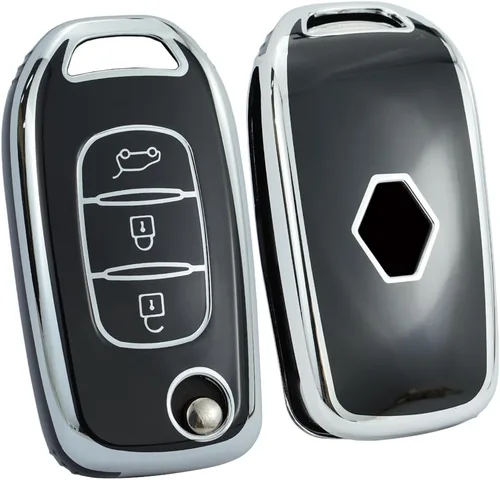 Vista 16 de para Renault Kadjar, funda inteligente de llave de control remoto plegable para Renault Kadjar, Captur, Megane, Sandero, Stepway, Logan, Clio 5