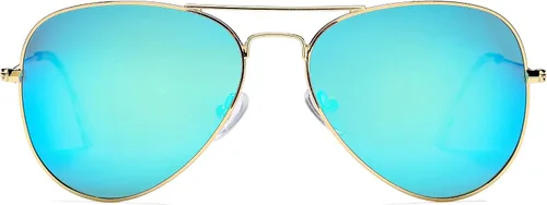 Vista 7 de Pro Acme Lentes de sol polarizados clásicos de aviador para mujeres y hombres, lentes de sol para conducir, lentes polarizados, marco piloto
