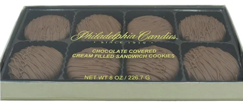 Vista 234 de Galletas Oreo bañadas en chocolate oscuro y con leche, de Philadelphia Candies