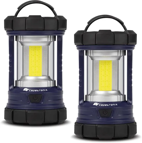 Vista 9 de Linterna de camping, linternas LED de 3200 lúmenes para cortes de energía, cargador de teléfono de 4600 mAh y linterna recargable, linterna con 5