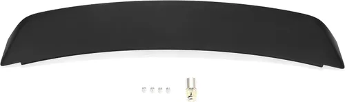Vista 6 de KUAFU Alerón trasero del maletero negro compatible con Ford Mustang GT500 2005-2009 estilo Ducktail