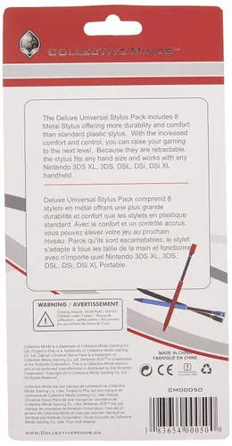 Vista 5 de Collective Minds 8 Pack Metal Stylus Set
