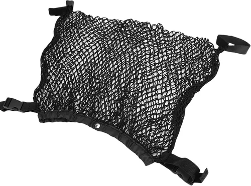 Vista 2 de Walfront Stroller Mesh Bag, Adjustable Polyester Storage Net for Diapers and Toys, Large Capacity SeeThrough for Baby Gear