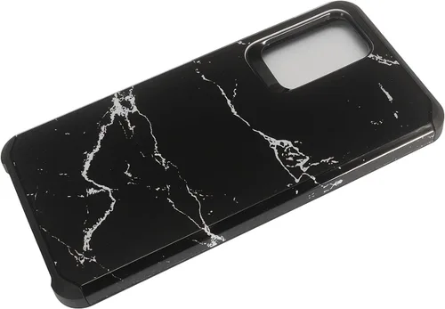 Vista 6 de Para Samsung Galaxy A52 5G (SM-A526) - Funda para teléfono con imagen - AD1 mármol negro