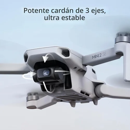 Vista 3 de DJI Mini 2 SE, dron mini liviano con video QHD, transmisión de video máxima de 10 km, tiempo de vuelo de 31 minutos, menos de 249 g, retorno