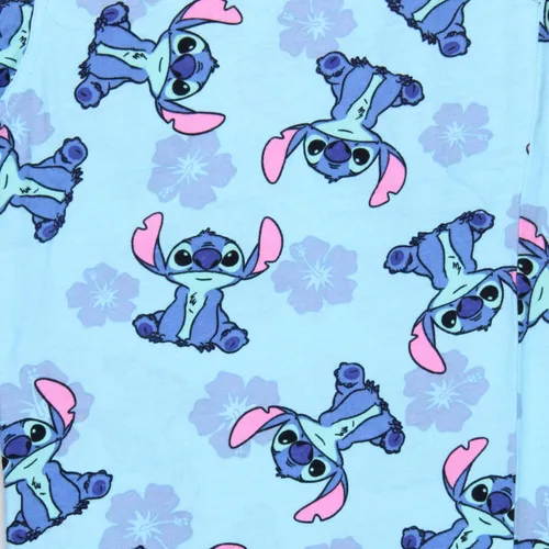 Vista 2 de Disney Lilo and Stitch Aloha Flower Stitch Juniors Plus - Pantalones de pijama