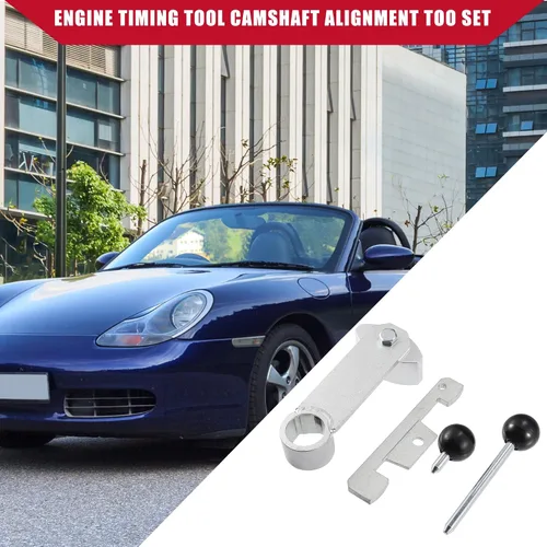 Vista 3 de Herramienta de sincronización interior/motor Herramienta de alineación de árbol de levas para Porsche Boxster 2.7L 2002-2008 / Durable/Plástico / 1