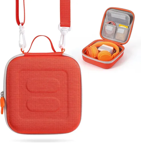 Vista 9 de Funda de viaje compatible con Yoto Mini, funda protectora rígida compatible con Mini Player 2024, funda portafolio de tarjetas de audio para niños