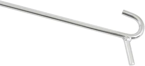 Vista 7 de Mytee Products Extractor de pasador de quinta rueda cromado resistente con gancho de 34 pulgadas