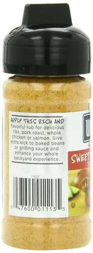 Vista 4 de Weber Grill Seasoning Sweet'N Tangy BBQ, 3 onzas (paquete de 6)
