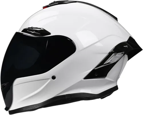 Vista 8 de Casco integral para motocicleta, casco de moto para adultos, hombres y mujeres, carreras de calle, ciclomotor, aprobado por DOT