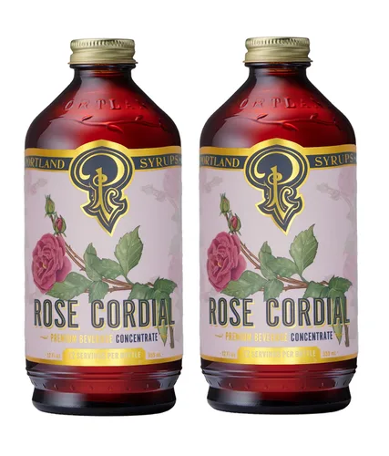 Vista 10 de Jarabe de Hibisco y Cardamomo de Portland Syrups - Elabora Exquisitos Cócteles, Bebidas sin Alcohol, Té, Refrescos, Bebidas de Café y Más - 12 onzas