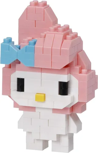 Vista 10 de Nanoblock - Sanrio - CinnamoRoll, kit de construcción de la serie de personajes