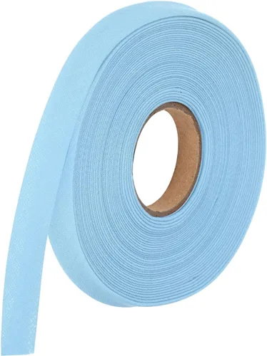 Vista 114 de MECCANIXITY Cinta al bies de doble pliegue de 1 pulgada, cinta al bies de poliéster continua a granel para coser, costura, acolchado, dobladillo