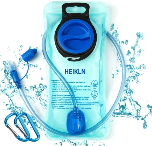 Vista 12 de HEIKLN Hydration Bladder 1.5L-2L-2.5L-3L,Leak Proof Water Reservoir, BPA Free Military Water Storage Bladder Bag Hydration Pack Replacement Easy