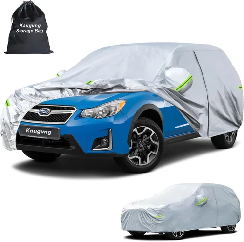 Vista 100 de Kaugung Funda para Coche de Ajuste Personalizado BMW Serie 3 E30 (1982-1994), 7 Capas Resistente al Viento Todo Clima Impermeable Cubierta Exterior