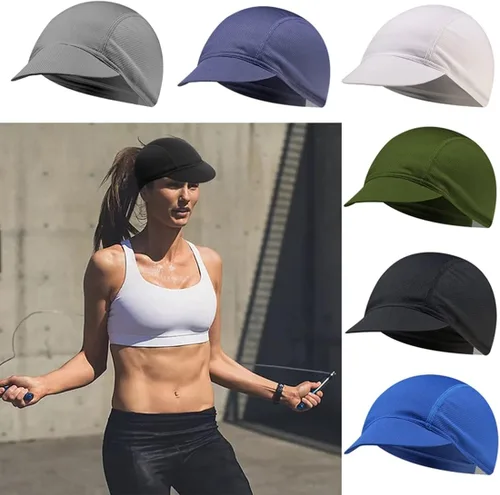 Vista 7 de Gorra de ciclismo para hombres y mujeres casco interior de bicicleta para correr