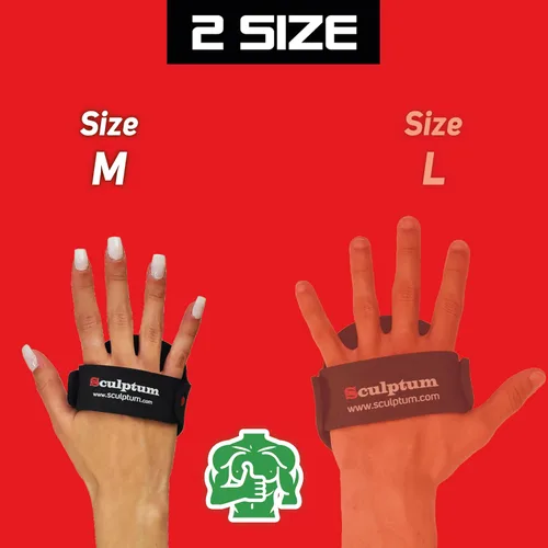 Vista 6 de Guantes de gimnasio anti-callo, acolchado adaptativo negro para entrenamiento con pesas, crossfit, fitness, protección de agarre cómodo