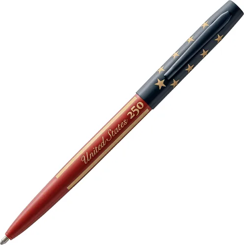 Vista 9 de Fisher Space Pen Cap-O-Matic - Bolígrafo de punta redonda, cereza negra, acabado cerakote, clip de bolsillo, tinta negra
